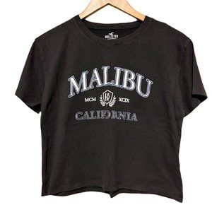 Women's dark blue Hollister tee, small